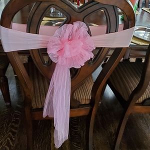 Chair sashes